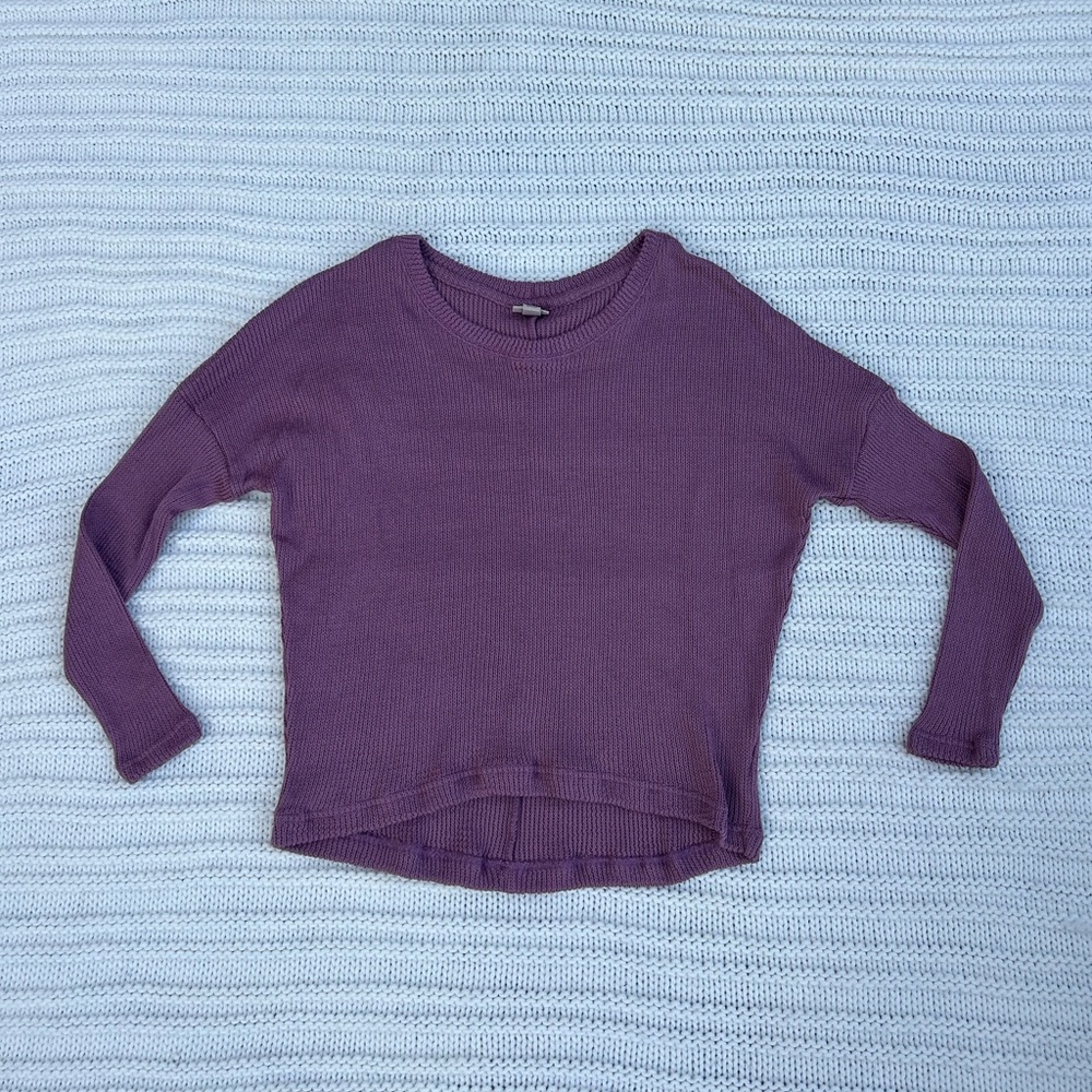 Cape Juby, Pink / Purple Sweater, Size XS